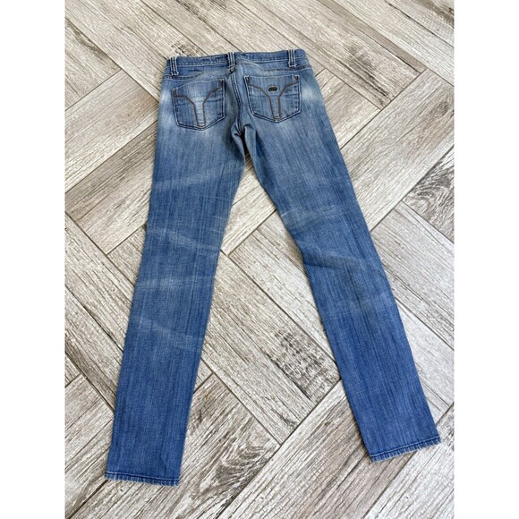 Miss Sixty Womens Jeans Blue Skinny Fit Radio Stretch Denim Low Rise Y2K Size 24 - Picture 9 of 12